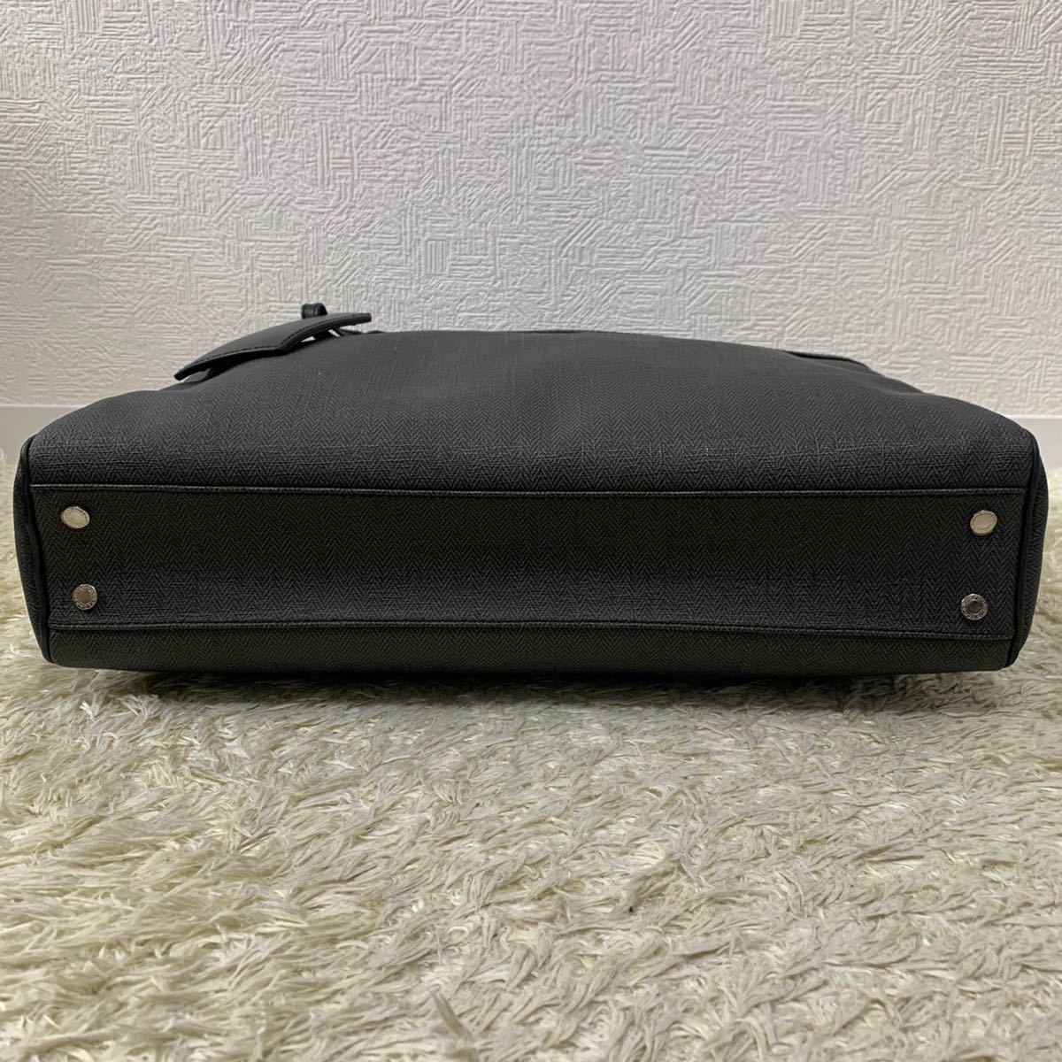 1円〜 BVLGARI ブルガリ ビジネスバッグ 2way ウィークエンド PVC 