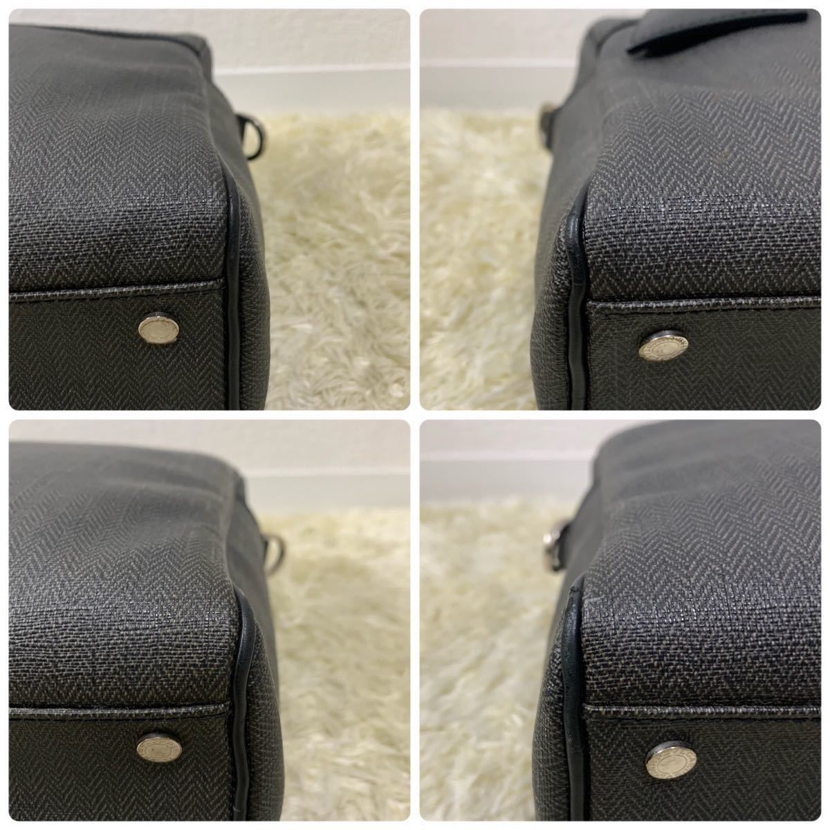 1円〜 BVLGARI ブルガリ ビジネスバッグ 2way ウィークエンド PVC 