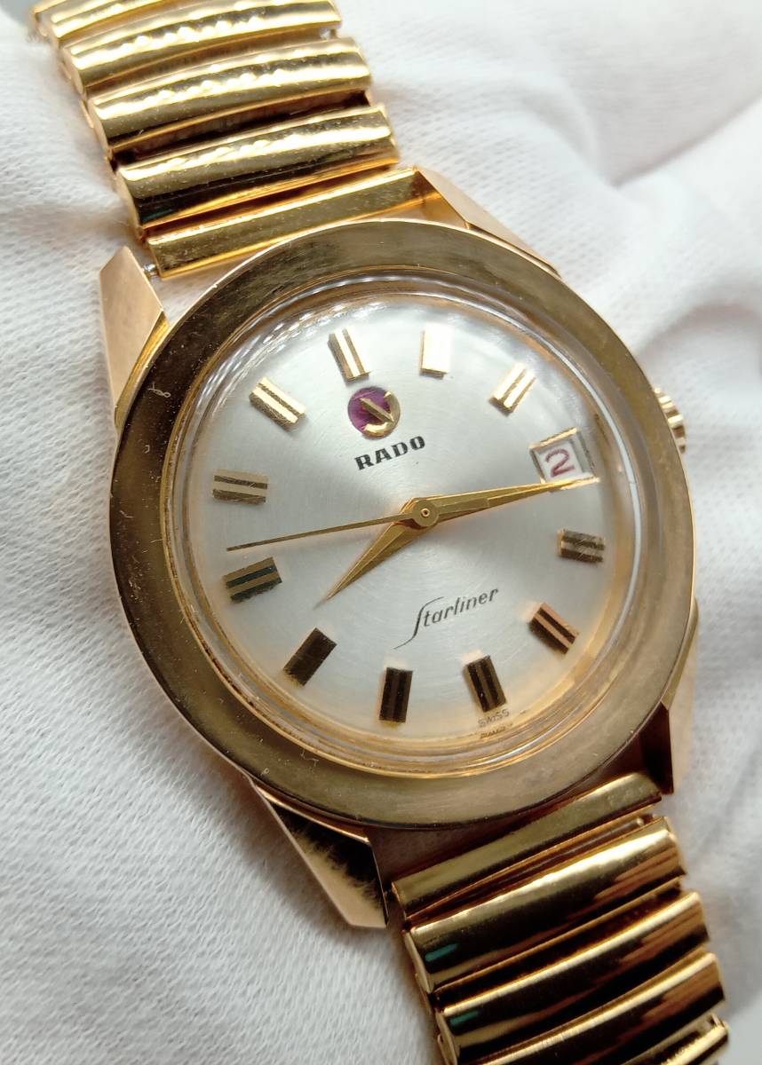ジャンク RADO ラドー Water Sealed Star liner 手巻き ヴィンテージ