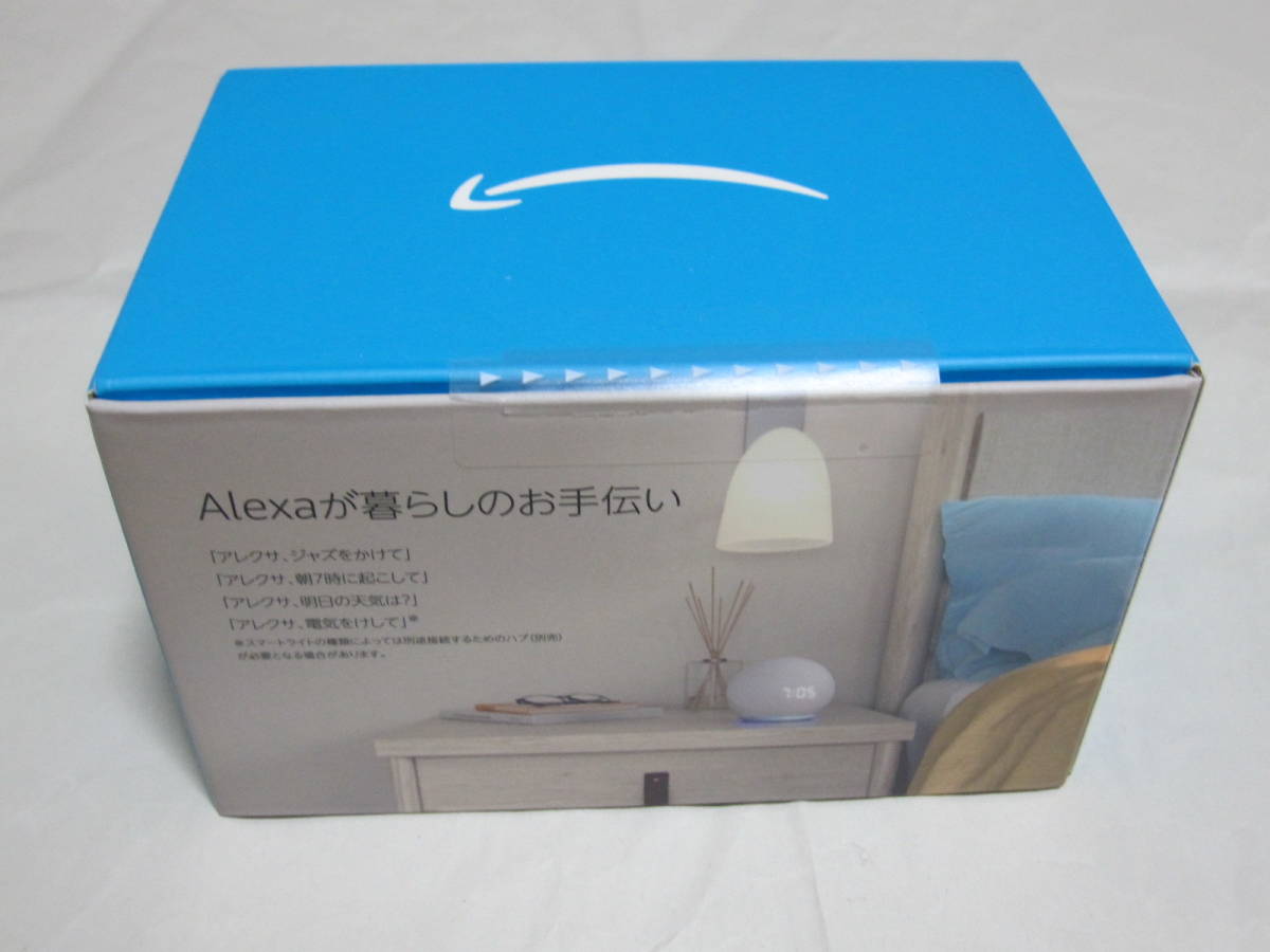 新品】echo dot with clock 第4世代 エコードット グレーシャー 
