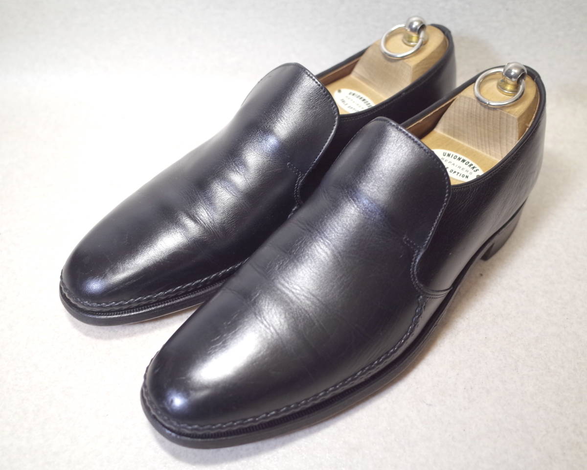 【即決価格落札で送料無料】2565■DACK SHOES/Dack’s/ダックス■ビンテージ/カナダ製コブラバンプスリッポン/ローファー/27-27.5cm■