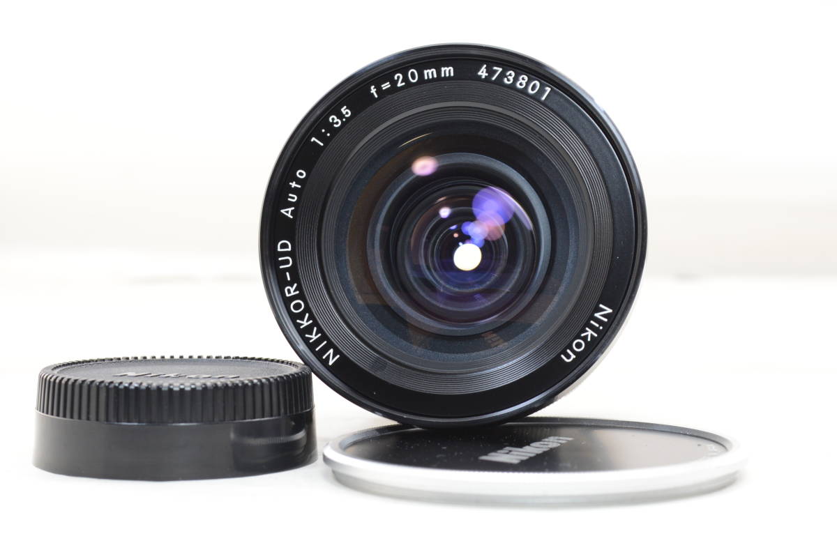 20mm f⁄3.5 Nikon UD Auto Lens Nikkor-UD | and Angle Ai