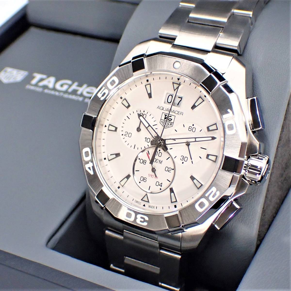 1円☆稼働品【タグホイヤー】WE1220-R プロフェッショナル200m デイト 