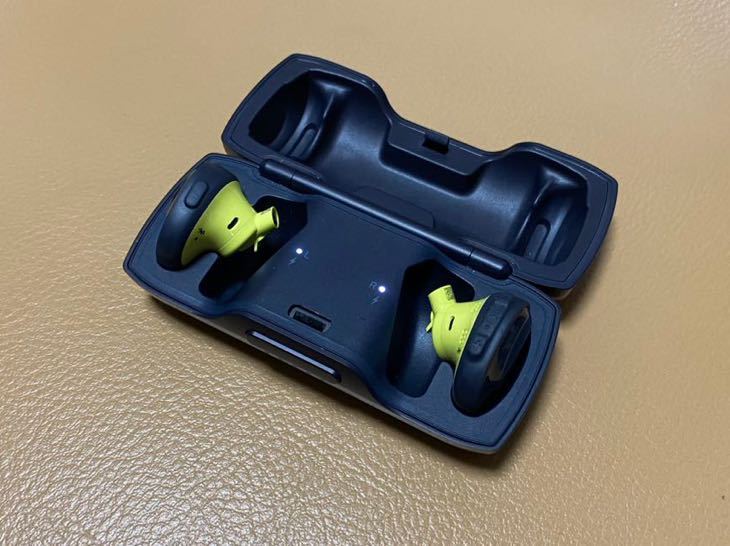 SoundSport Free wireless headphones ミッドナイトブルー×イエロー