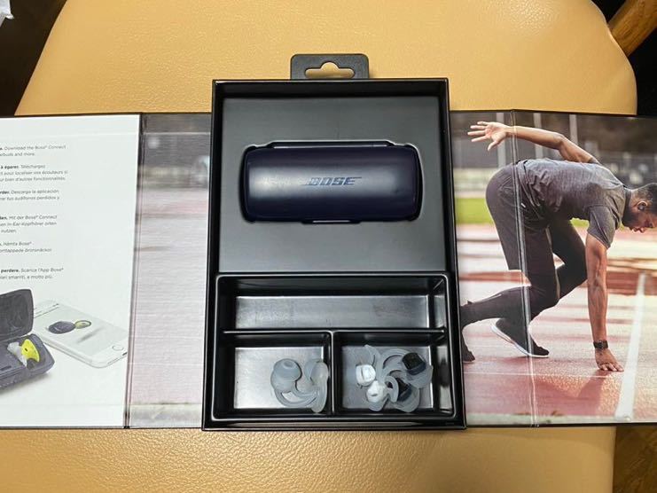 SoundSport Free wireless headphones ミッドナイトブルー×イエロー