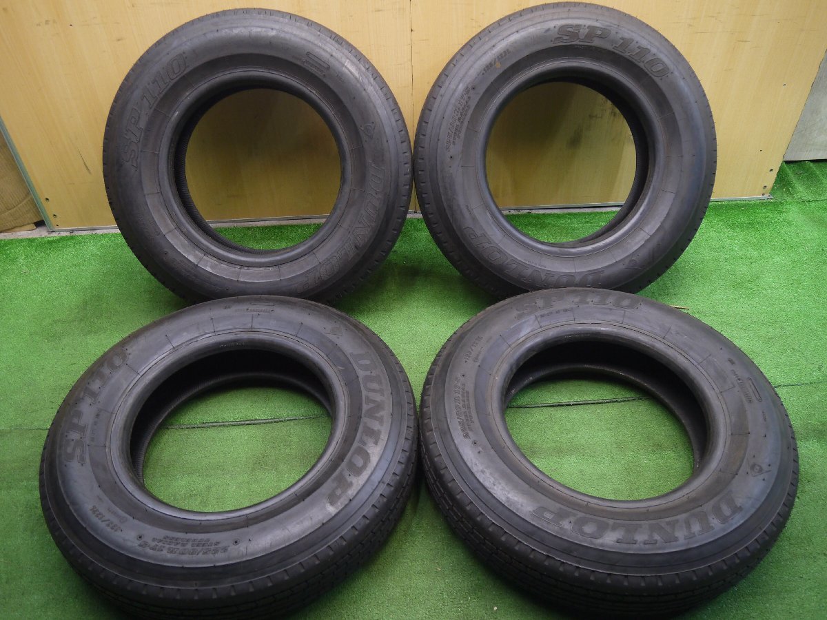 新車外し 225/80R17.5 ダンロップ SP110 新車外し 225/80R17.5 ダンロップ SP110