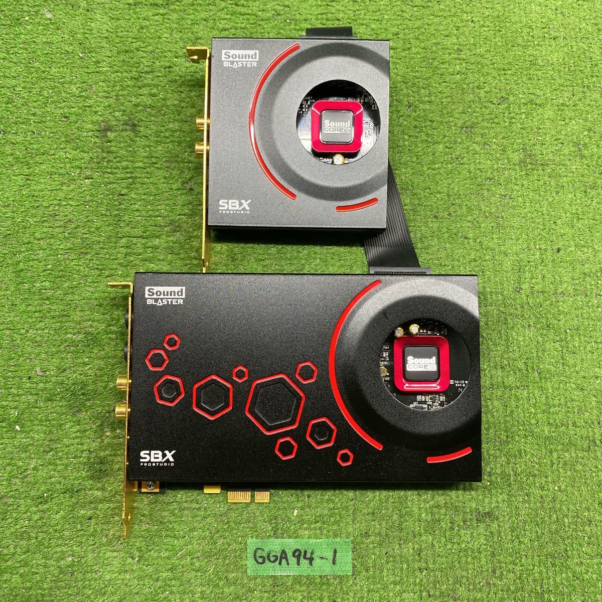GGA94-1 激安 サウンドカード Creative Sound Blaster ZXR SB1510 通電