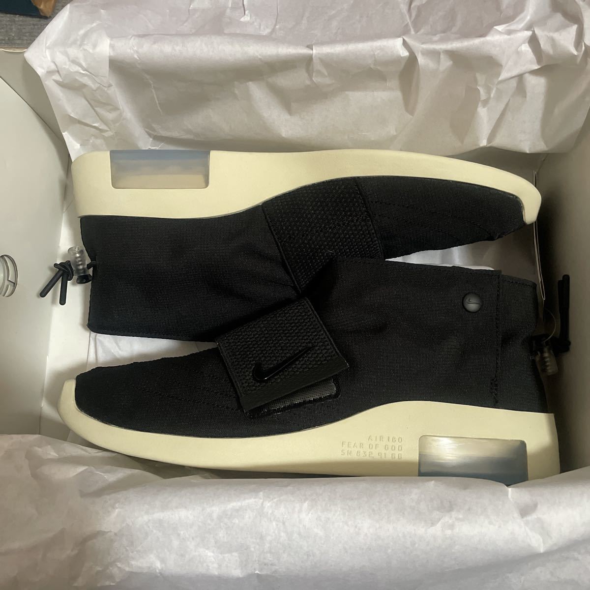【高品質，100%新品】 Fear Of God Nike Air Moccasin Black 10.5(28.5cm)｜売買されたオークション情報、yahooの商品情報をアーカイブ公開 - オークファン 28.5cm