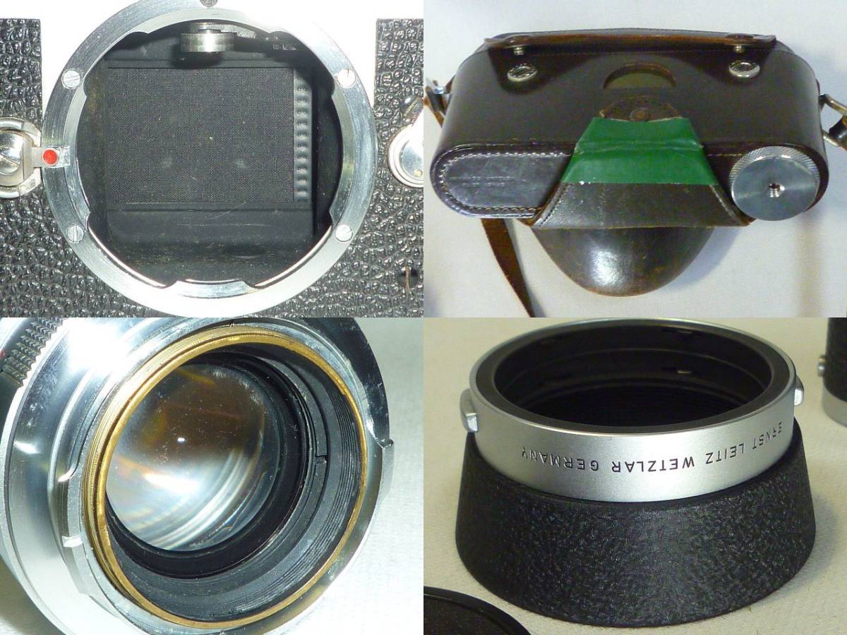 ライカ Leica 　M3 　カメラ　レトロ　ケース付　DBP　1：1.4　50㎜　メンテナンス出来る方 M3 Leica ライカ Classic 5.1 1円〜