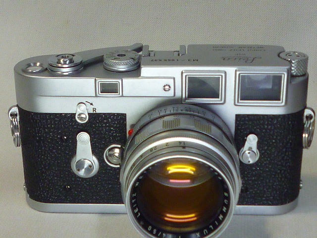 ライカ Leica 　M3 　カメラ　レトロ　ケース付　DBP　1：1.4　50㎜　メンテナンス出来る方 M3 Leica ライカ Classic 5.1 1円〜
