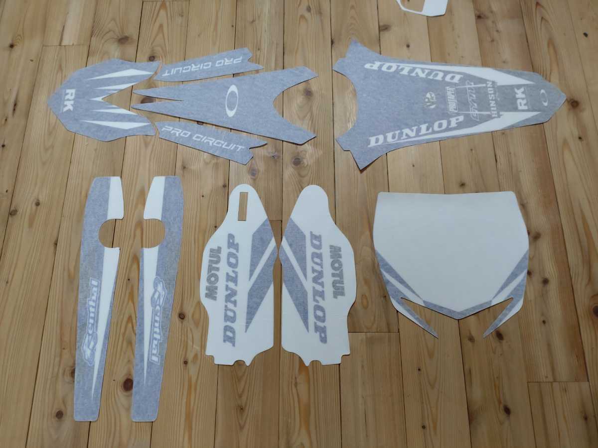 【国内在庫！即納！送料無料】 YZ250 YZ125 YZ250X YZ125X グラフィック デカール セット ① YZ125X YZ125 YZ250 For Rides: Airbox