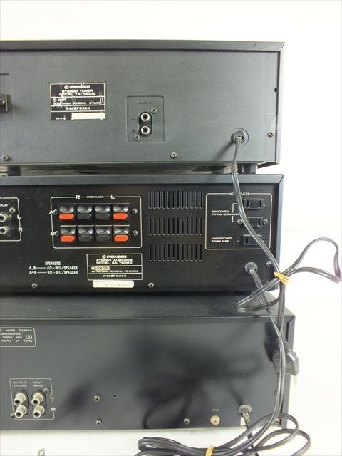☆ PIONEER パイオニア SA-7600II TX-7800II CT-405 アンプ 現状品