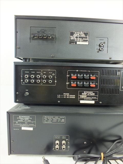 ☆ PIONEER パイオニア SA-7600II TX-7800II CT-405 アンプ 現状品