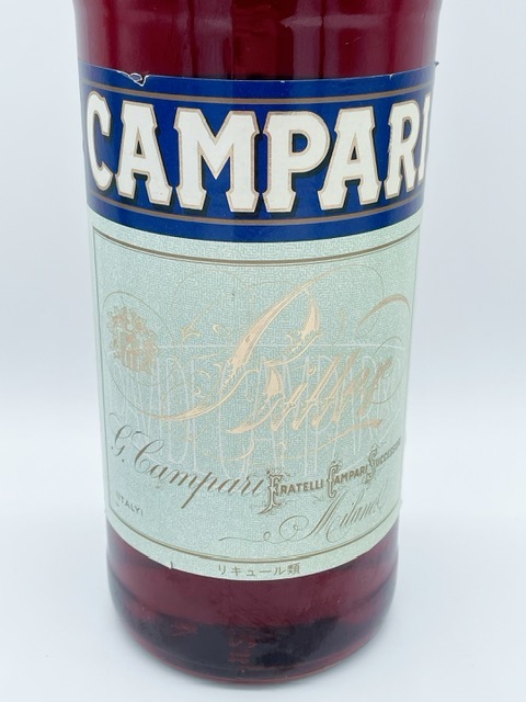 旧ボトル CAMPARI Bitter カンパリ ビター 1000ml 24% リキュール 未開