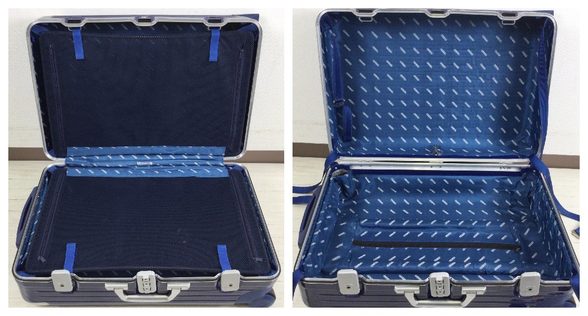 1110 RIMOWA リモワ LIMBO リンボ 63L スーツケース ネイビー 2輪