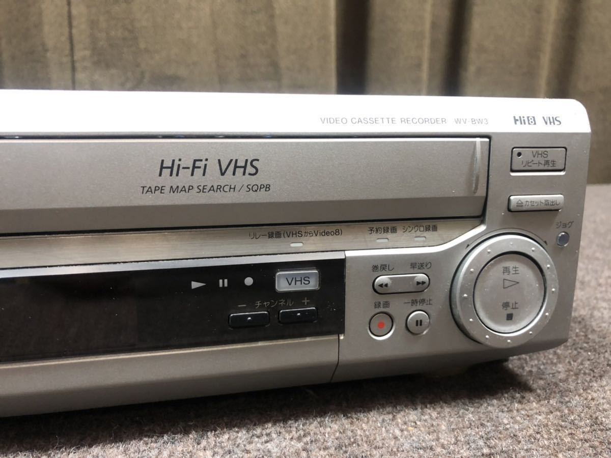 SONY⁄ソニー WV-BW3 ビデオデッキ ビデオカセットレコーダー ,ご覧