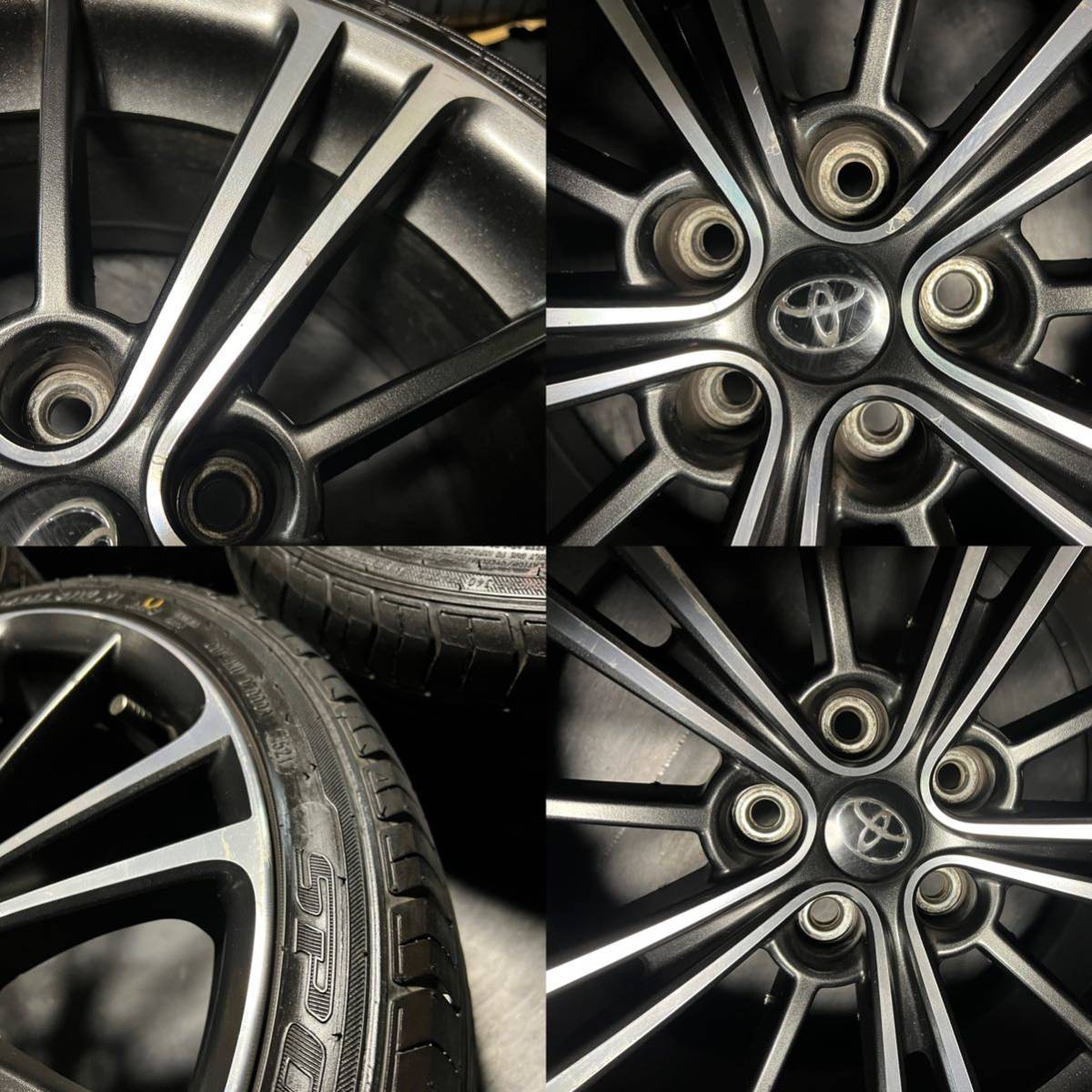 トヨタ 86 純正タイヤホイール 17インチ 7J＋48 PCD100 5穴 