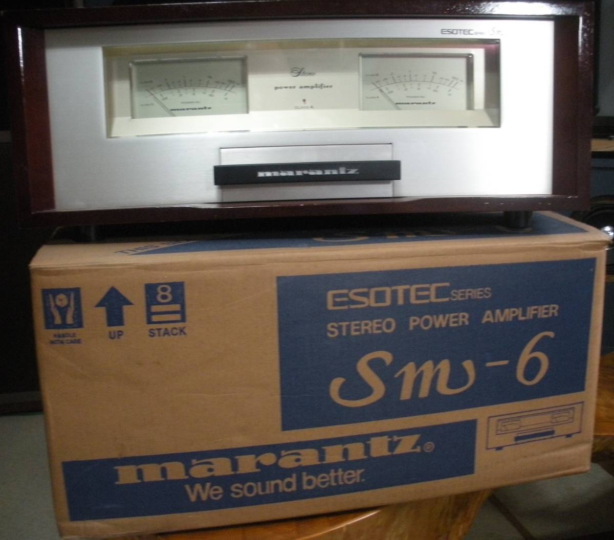 SM-6 - マランツ Marantz パワーアンプ MARANTZ ESOTEC ☆ Yahoo