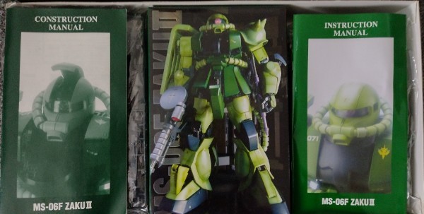 送料込】【未組立品】PG 量産型MS-06F ザクII 1/60 （ランナー袋1枚 