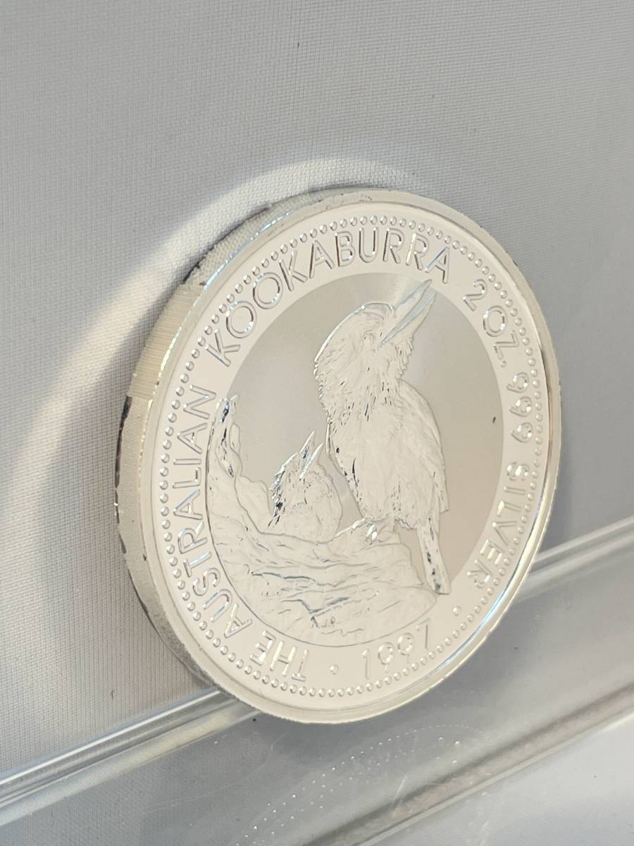 1997年 オーストラリア 2オンス カワセミ銀貨 純銀 オーストラリア2