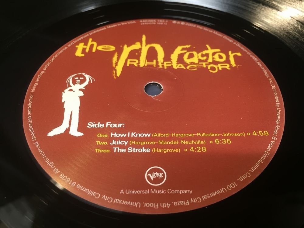 LP】ROY HARGROVE presents The RH Factor Hard Groove (US-ORIGINAL