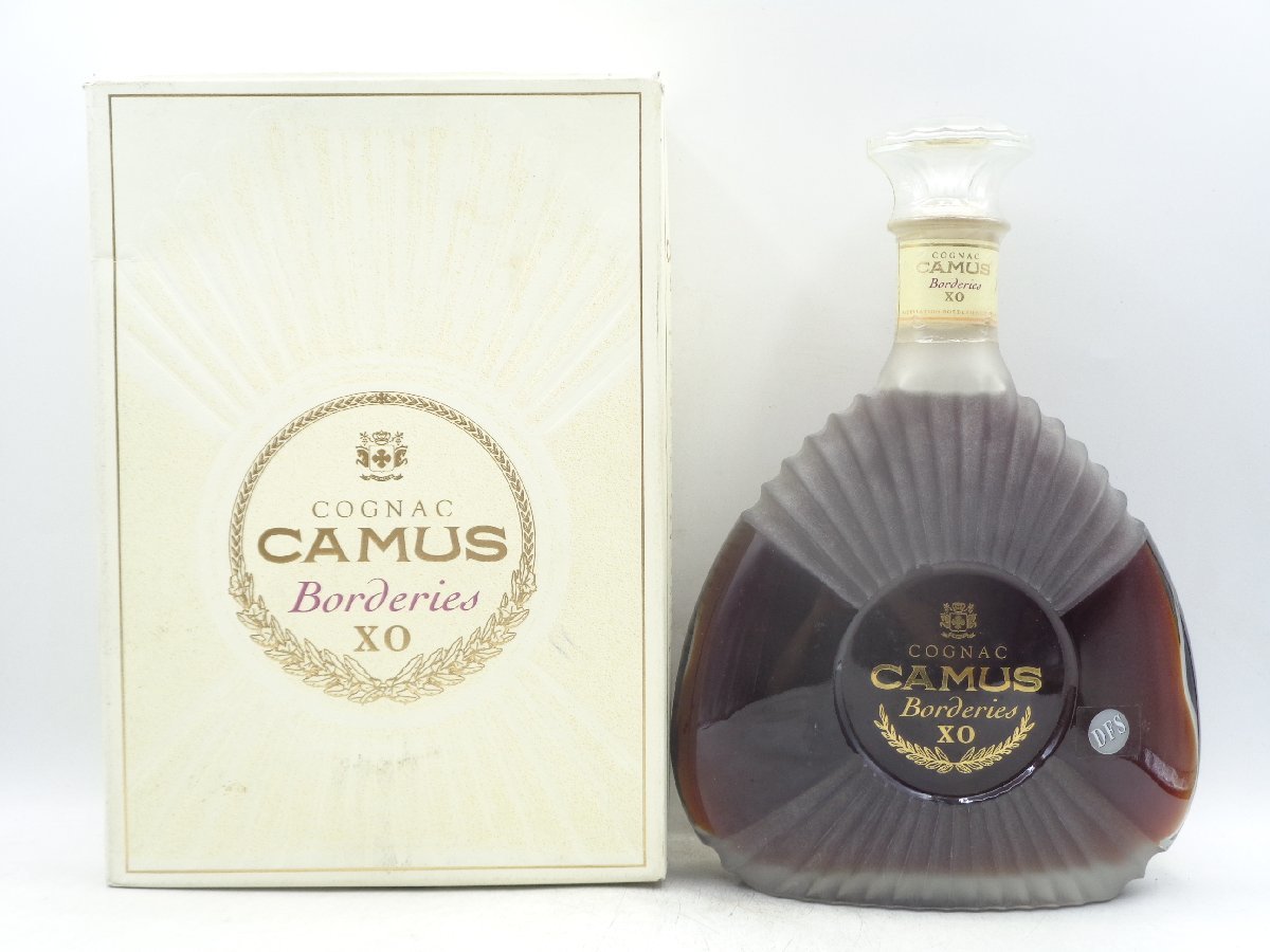 CAMUS BORDERIES XO カミュ ボルドリ コニャック ブランデー 1000ml 箱