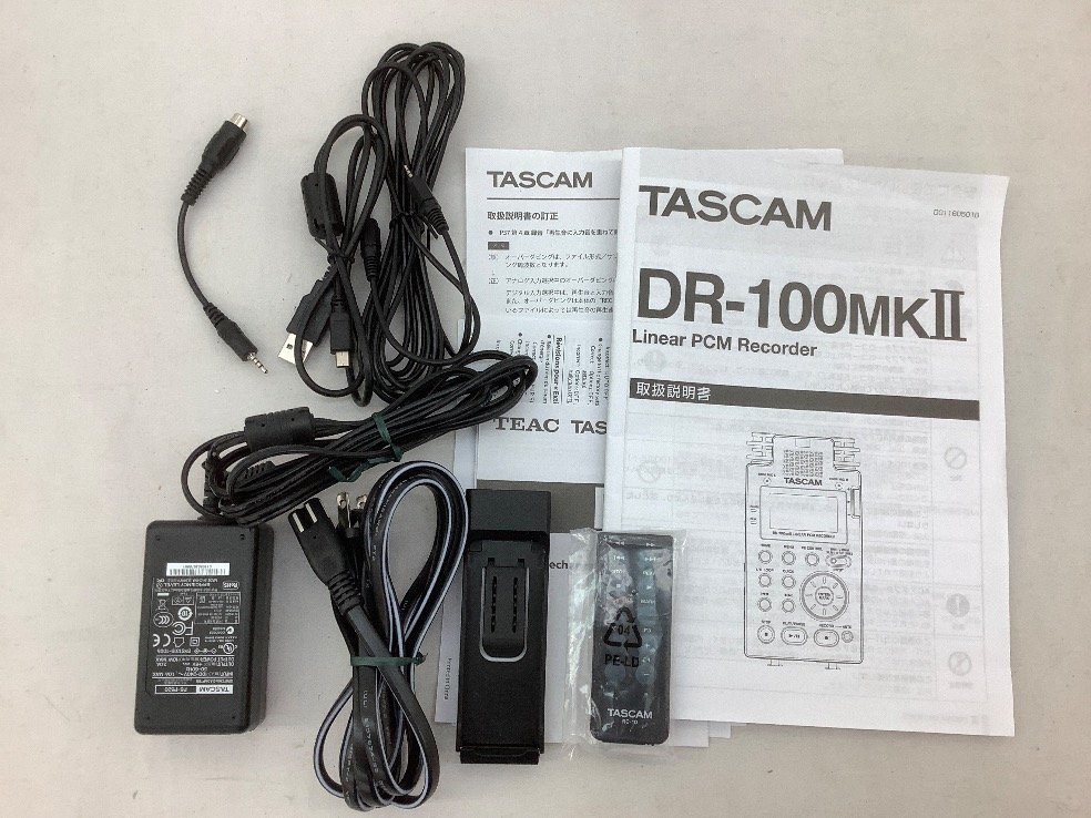 TASCAM DR-100MKII 24bit⁄96kHz リニアPCMレコーダー