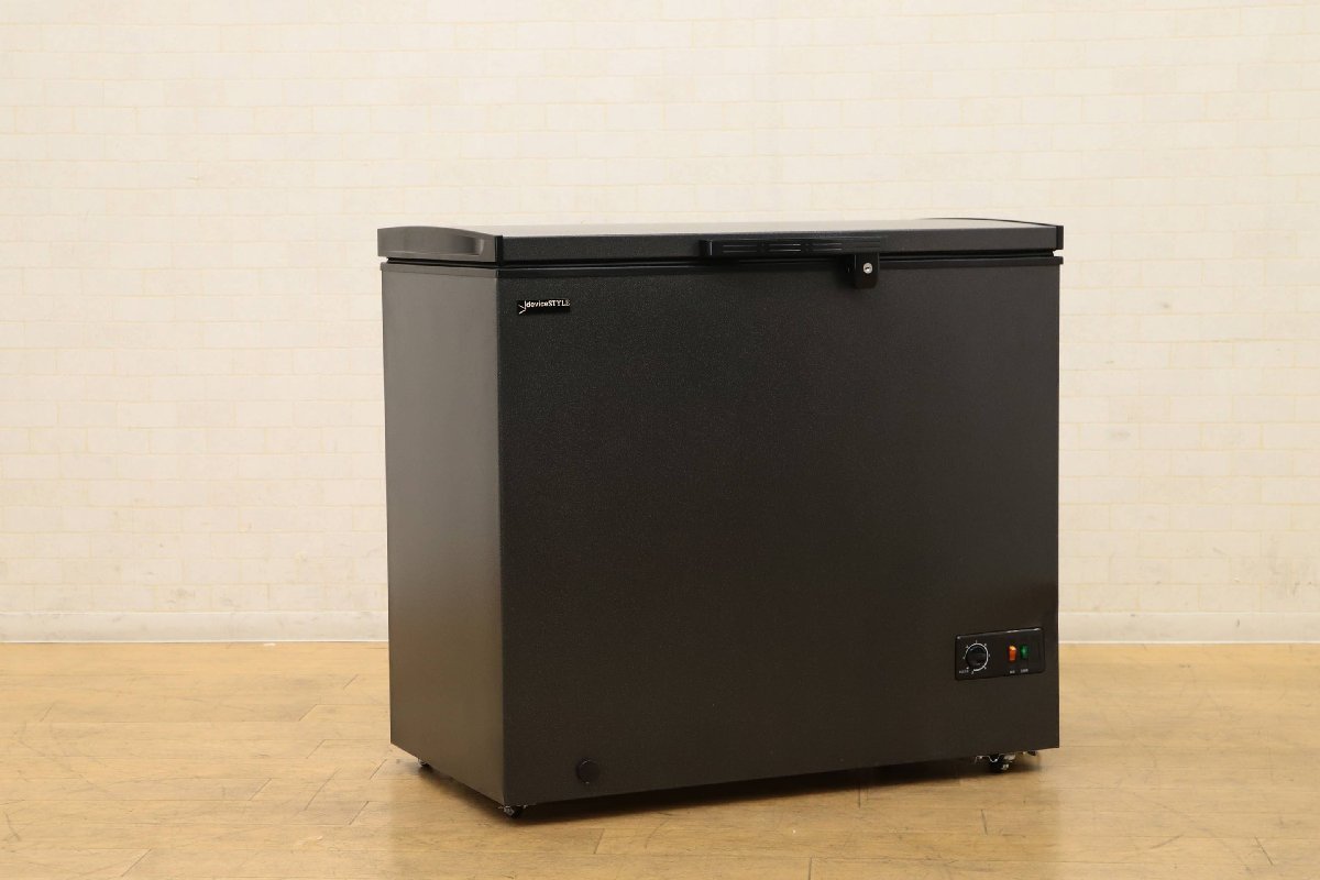 K100903K 展示品 Device Style デバイスタイル ノンフロン冷凍庫 フリーザー CDF-200A-HD 200L 2022年製 え1下