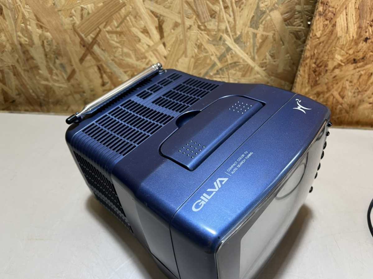 〇 日立 6インチ ポータブル カラーテレビ GILVA C6-GL50 ブラウン管