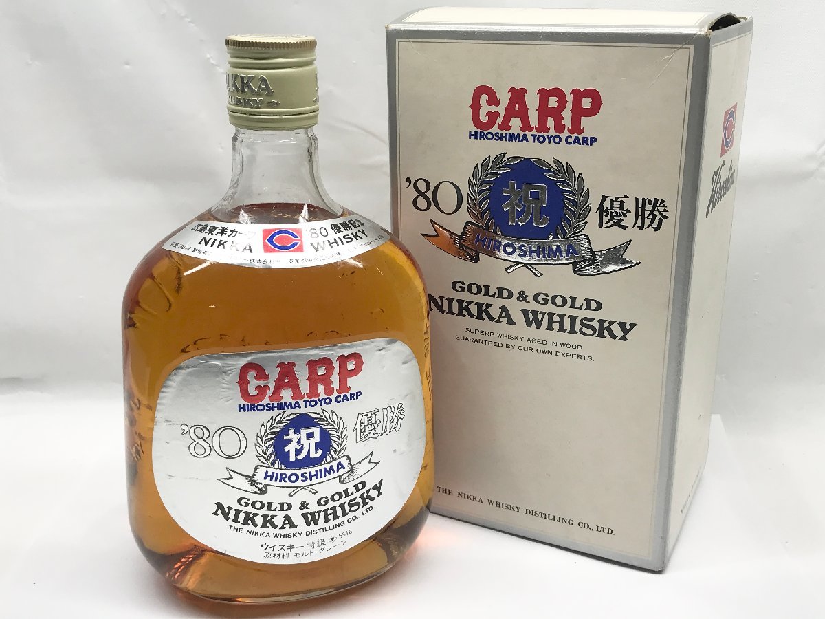 1980年CARP優勝記念NIKKA ウイスキー 80% 1980_s_1980_1989_53_500ml__0_4