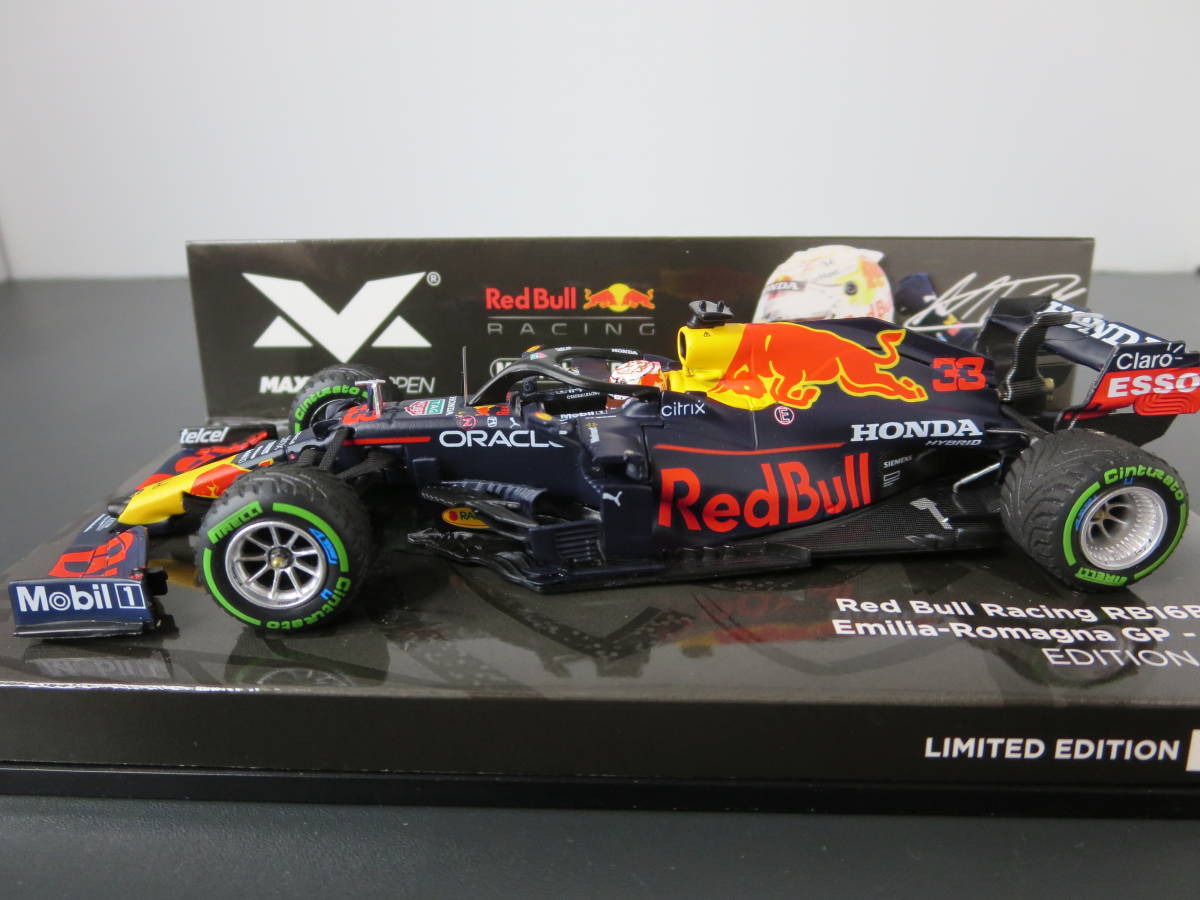 MVショップ別注 ミニチャンプス 1/43スケール レッドブル ホンダ RB16B