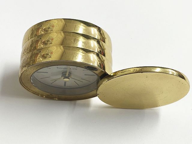 Tiffany & ティファニー 極希少⁄中古美品 travel clock