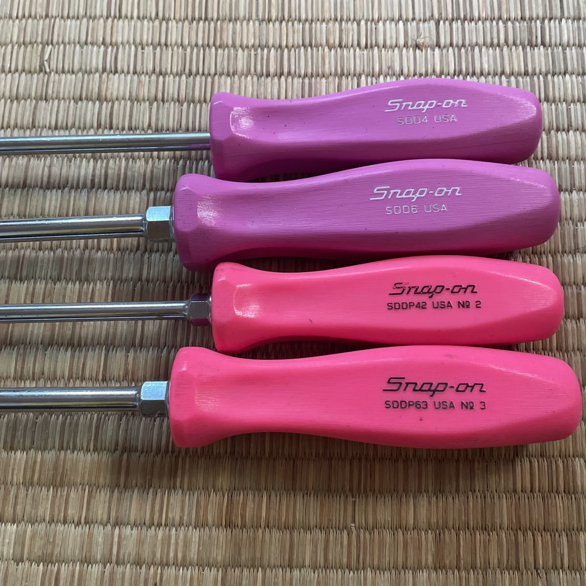 長期納期 スナップオン Snap-on ドライバーセット 旧型 ピンク 