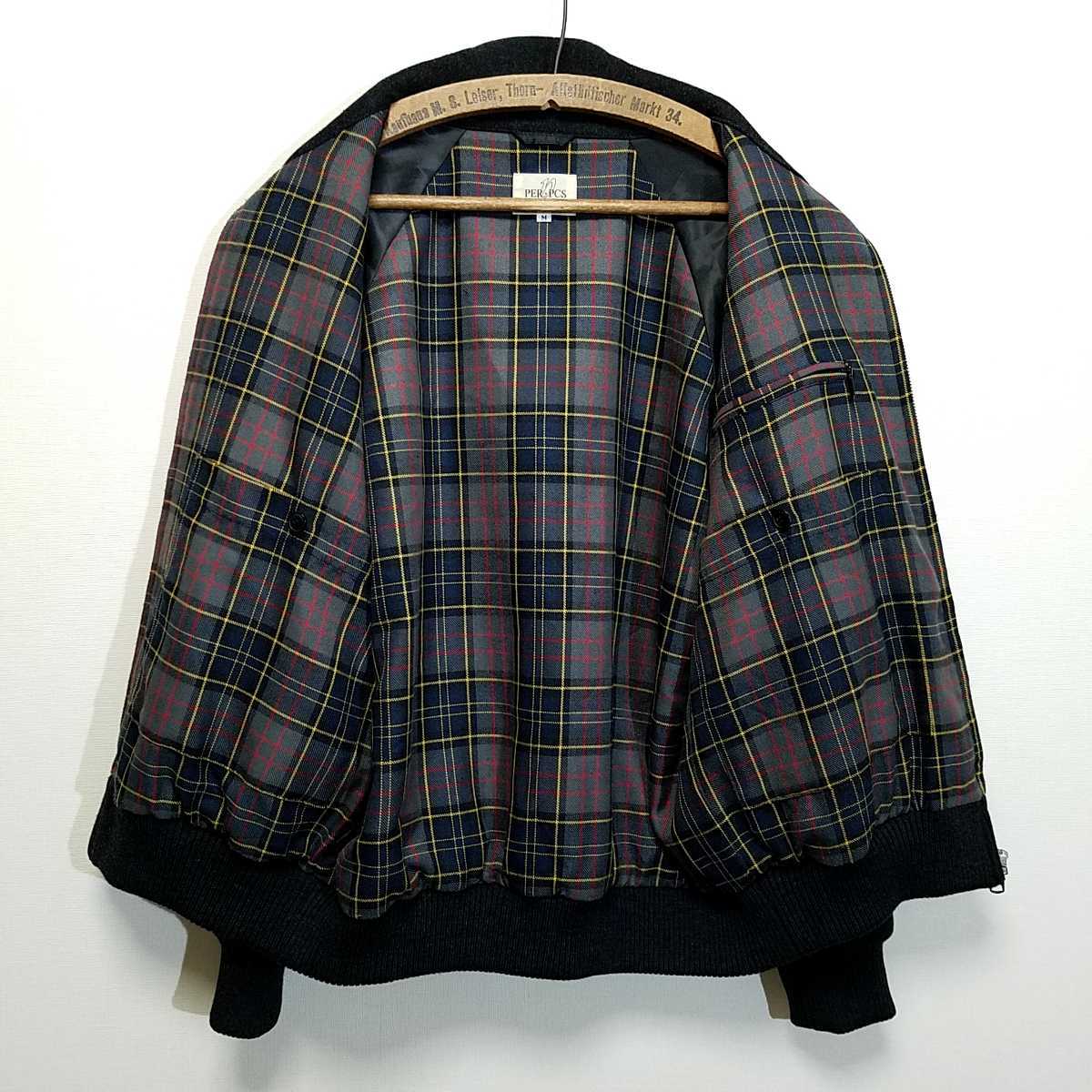 秋冬 / カシミヤウール》良品 PER PCS G9 カシミア ハリントン 