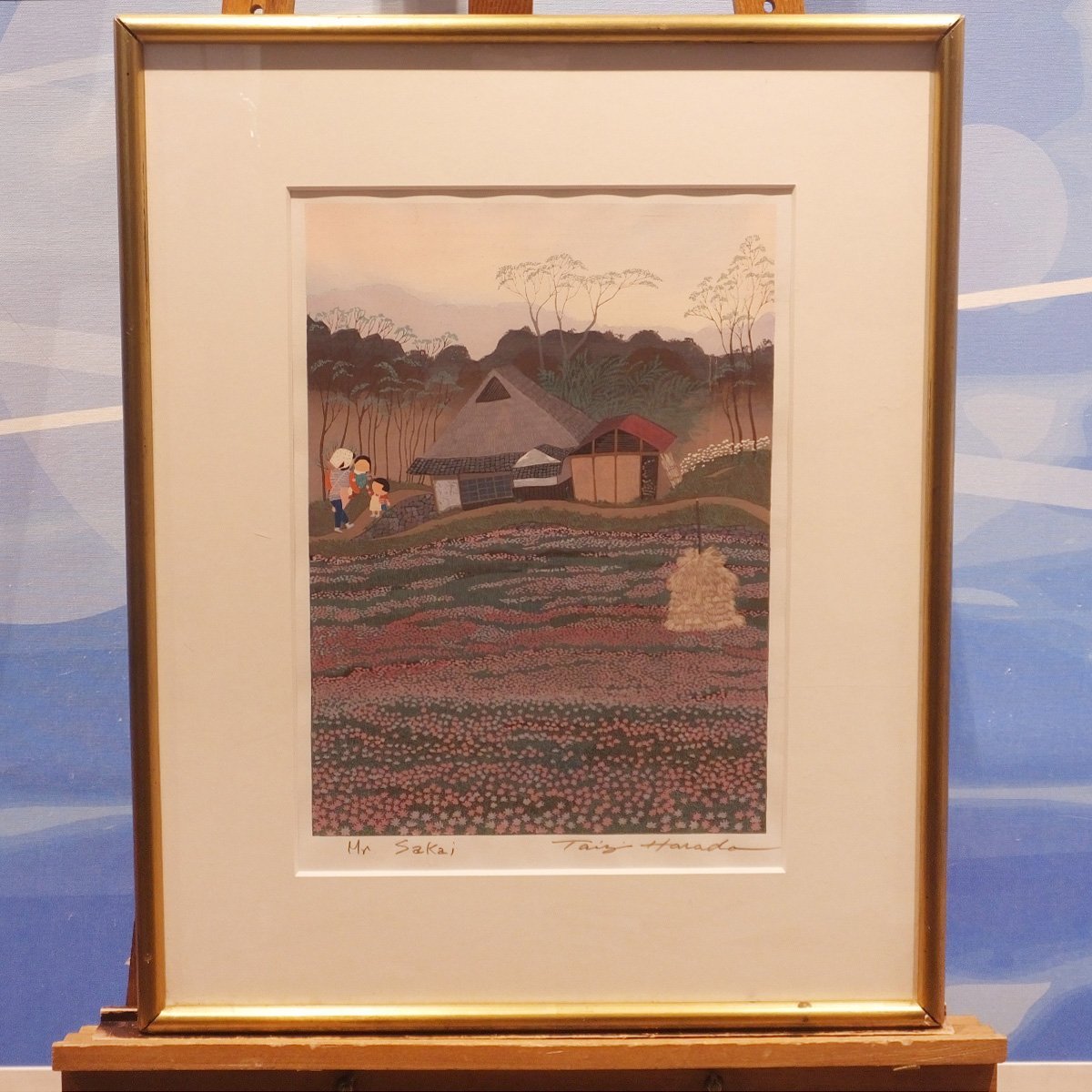 金沢 一彦 銅版画 絵画 山へ行こう インテリア リトグラフ2025年最新