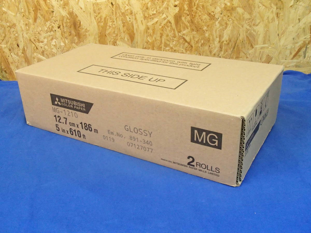 得価，SALE 品 三菱 グレースカラーペーパー MG-1210 グロッシー 12.7cm&times;186m 2ROLLS(暗室関連用品)｜売買されたオークション情報、yahooの商品情報をアーカイブ公開 - オークファン 暗室関連用品