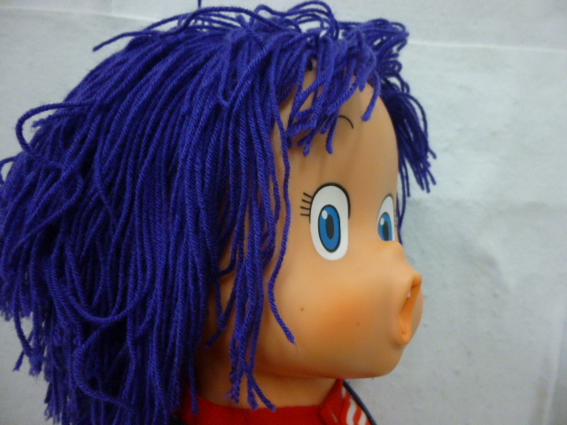 35765】Dr.スランプ おっきいアラレちゃん 人形 約45㎝ ソフビ