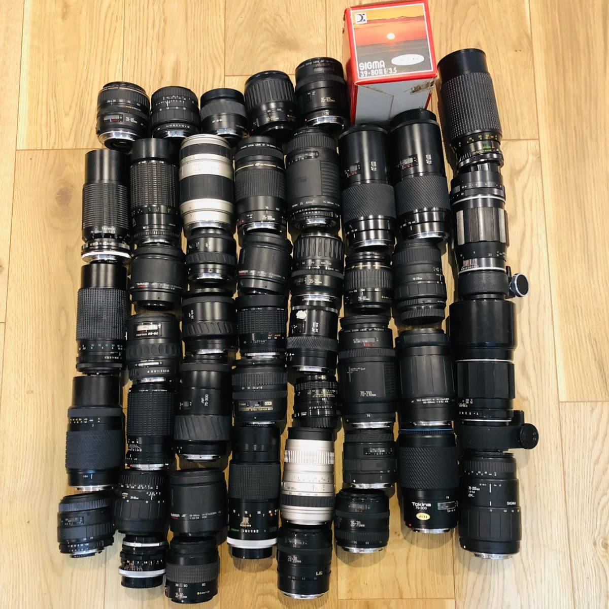 【ジャンク】カメラレンズ　まとめ売り　ミノルタ　Tokina TAMRON ジャンク カメラレンズ SIGMA Canon TAMRON MINOLTA Nikon Tokinaなど