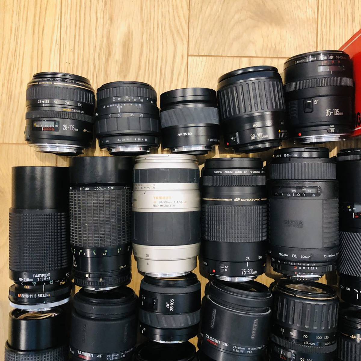 ジャンク カメラレンズ SIGMA Canon TAMRON MINOLTA Nikon Tokinaなど