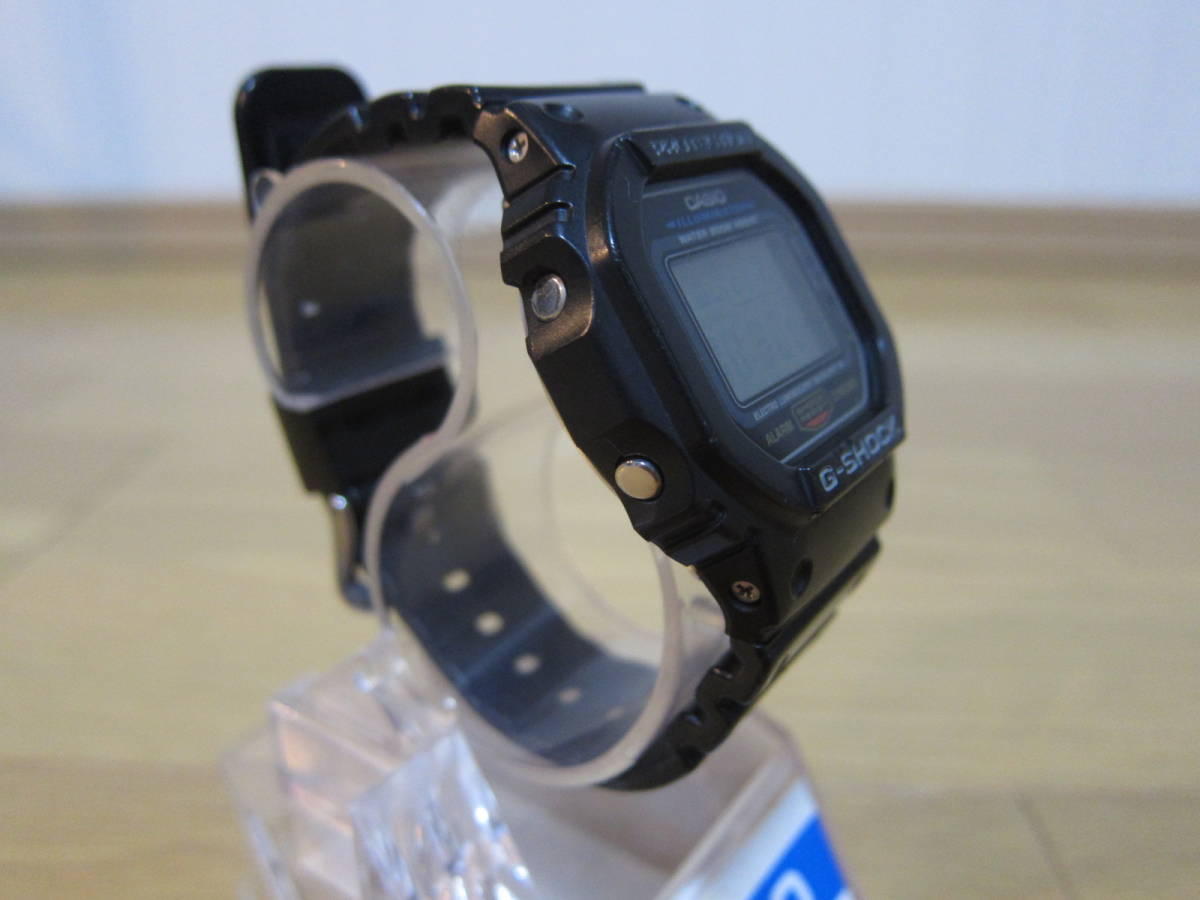 【美品】CASIO G-SHOCK DW 5600E 海外モデル スピード CASIO G-SHOCK DW-5600E-1V【スピード復刻】海外モデル 完動品 CASIO
