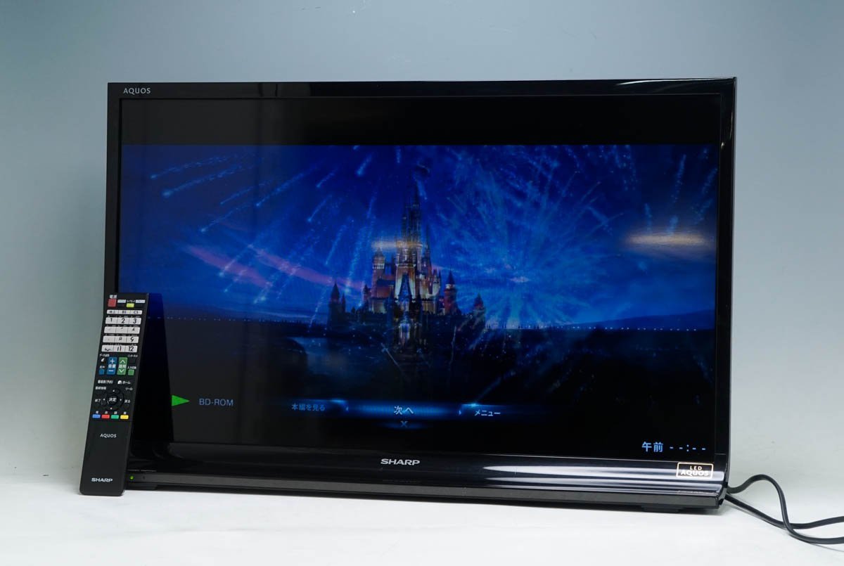 【動作保証付き】SHARP シャープ AQUOS アクオス LC-32J9 液晶テレビ 32インチ 2013年製 リモコン BCASカード 付属 シャープ SHARP AQUOS | 一式セット アクオスシャープ
