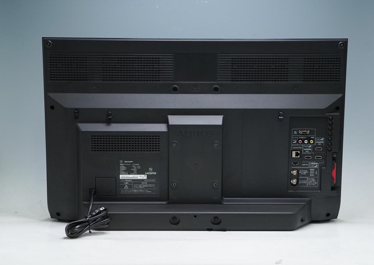 【動作保証付き】SHARP シャープ AQUOS アクオス LC-32J9 液晶テレビ 32インチ 2013年製 リモコン BCASカード 付属 シャープ SHARP AQUOS | 一式セット アクオスシャープ