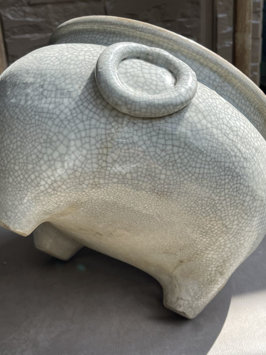 工芸品 【志】中国古玩 宜興紫砂 朱泥 漢詩彫 石瓢形平急須