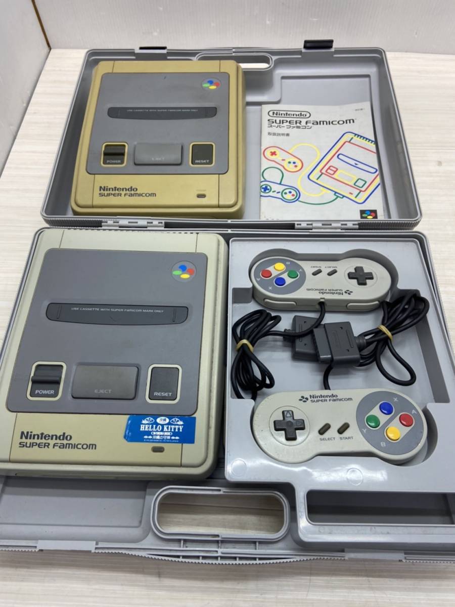 格安，セール S68122 任天堂 スーパーファミコン＋ソフト2本 専用ケース入り ＋本体1体 ジャンク品 ゲームボーイ本体付き(本体、アクセサリー)｜売買されたオークション情報、yahooの商品情報をアーカイブ 本体、アクセサリー