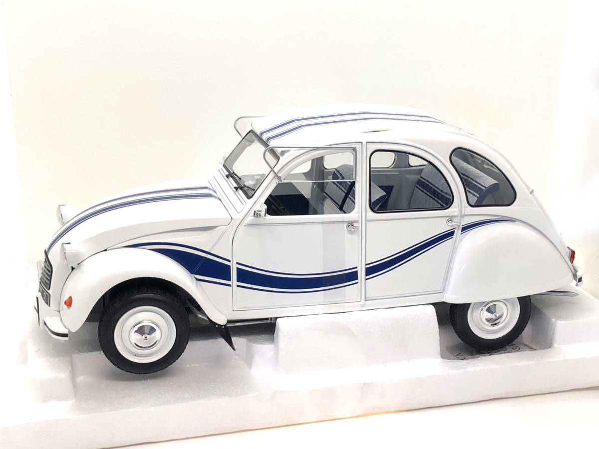 Z-MODELS 1/12 シトロエン 2CV フランス3 1983 (ホワイト) 2CV Citroen