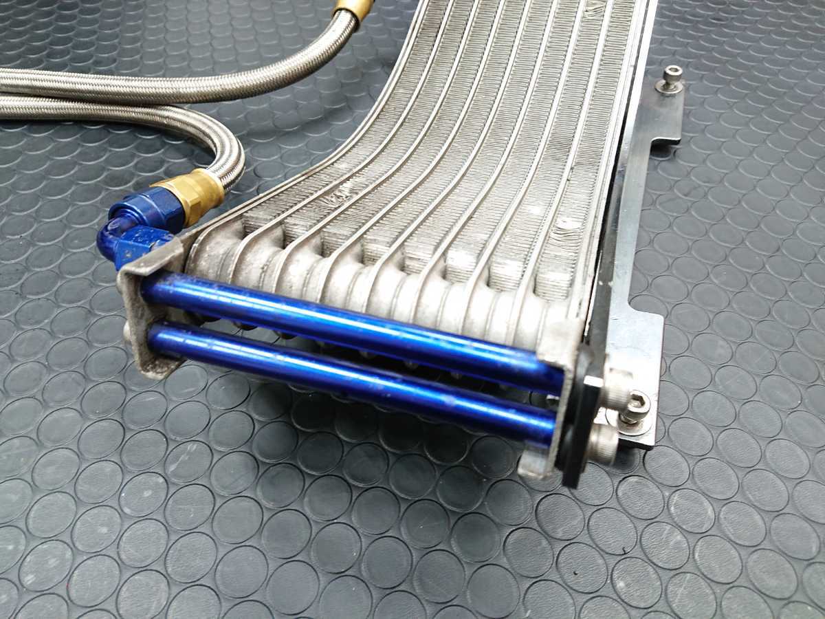ゼファー1100(ZRT10A)専用】☆PLOT プロト ラウンド9段オイルクーラー