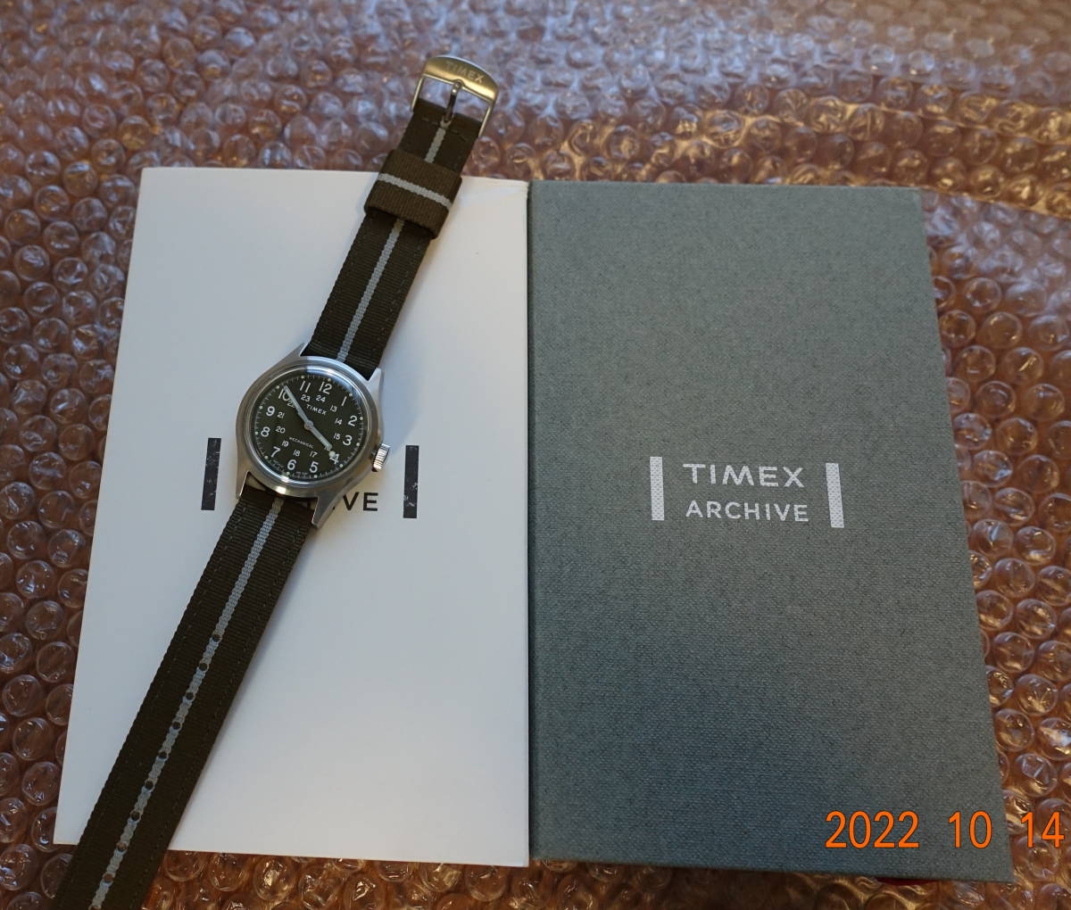 中古 ジャンク TIMEX MK1 メカニカルキャンパー 手巻 TW2U69000