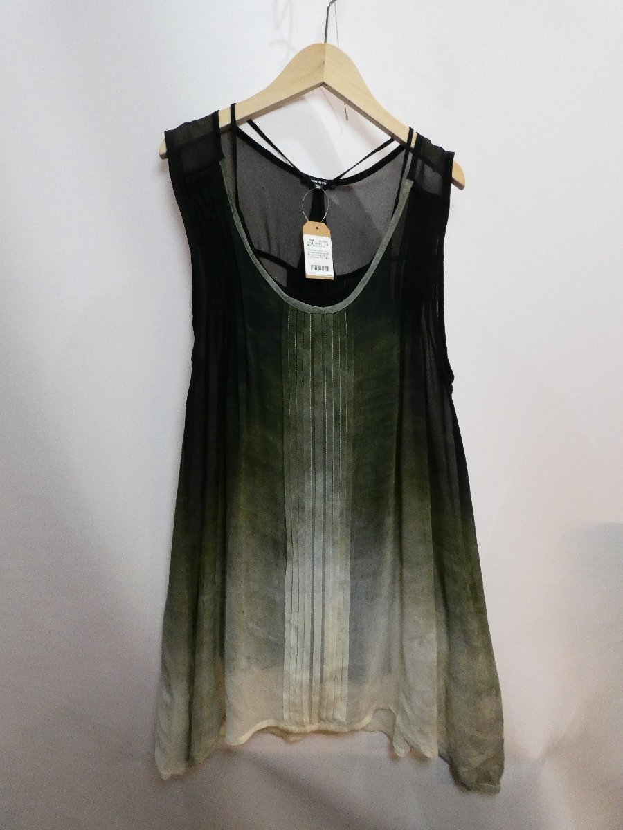 アンドゥムルメステール Ann Demeulemeester 8万円 シルクシフォン