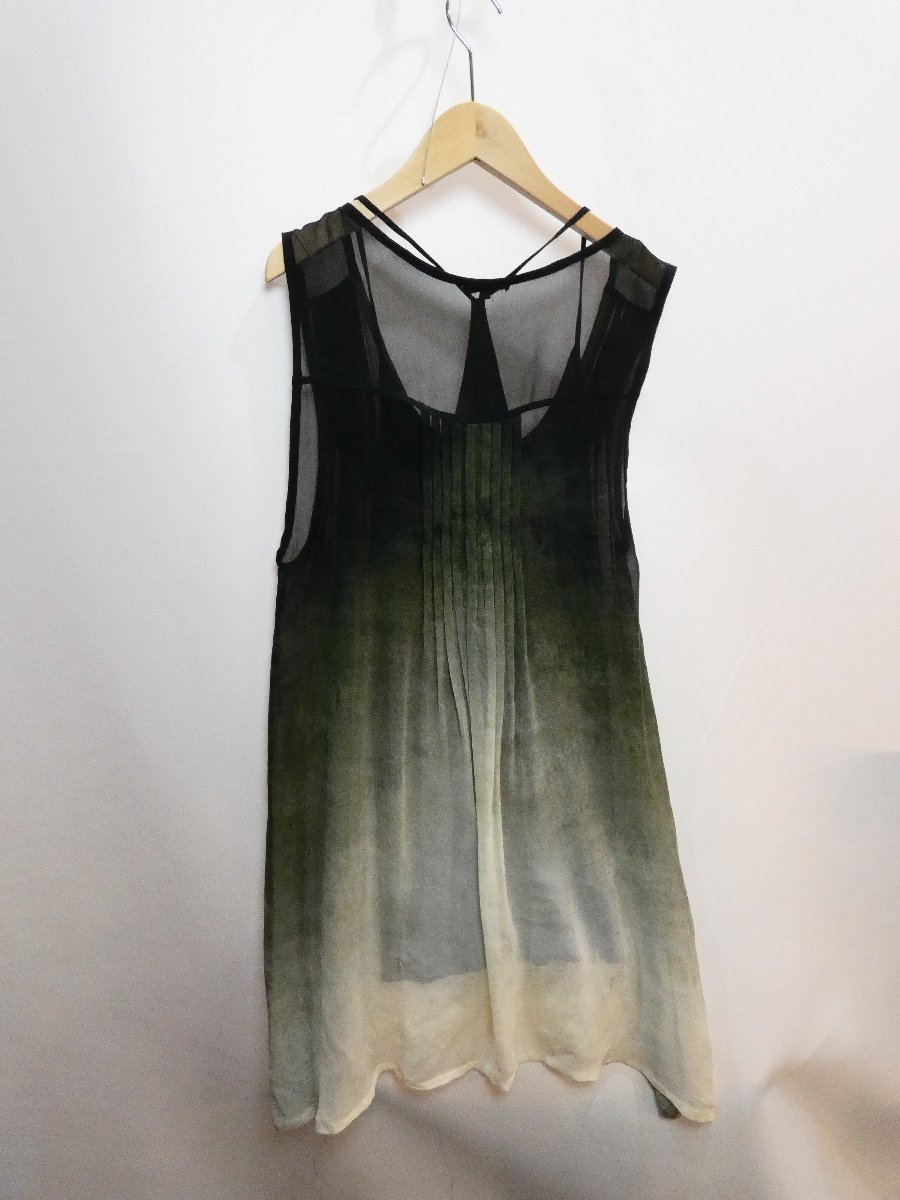 アンドゥムルメステール Ann Demeulemeester 8万円 シルクシフォン