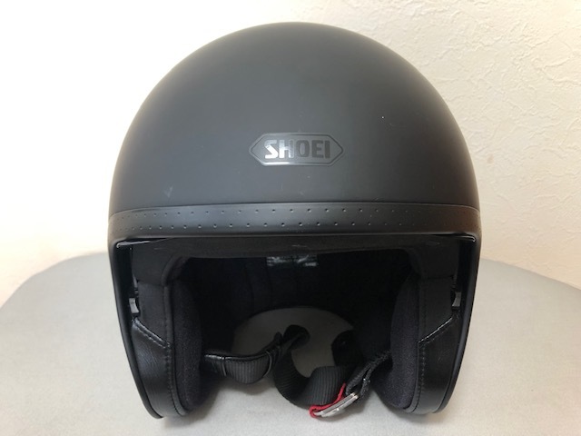 SHOEI J.O Mサイズ マッドブラック スモークシールド 中古 ジェット